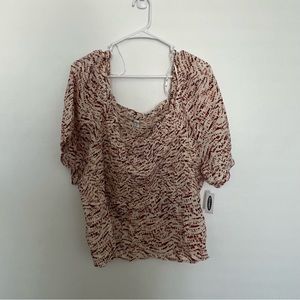 NWT old navy peplum top